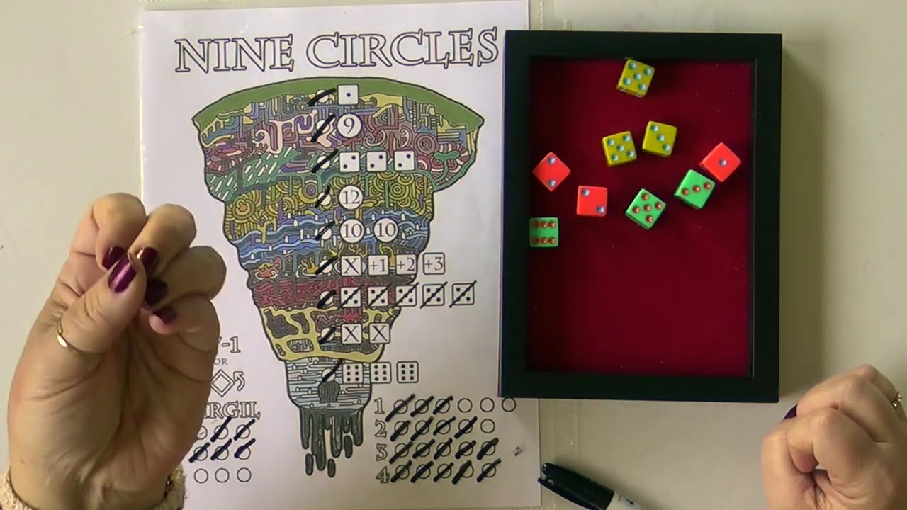 BGG PnP Solitaire Competition: Nine Circles