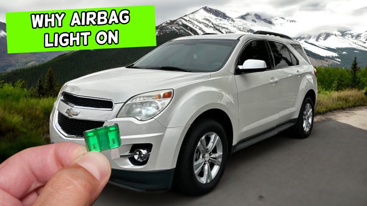 Why Airbag Light On, Air Bag Light On CHEVROLET EQUINOX 2010 2011 2012 2013 2014 2015 2016 2017