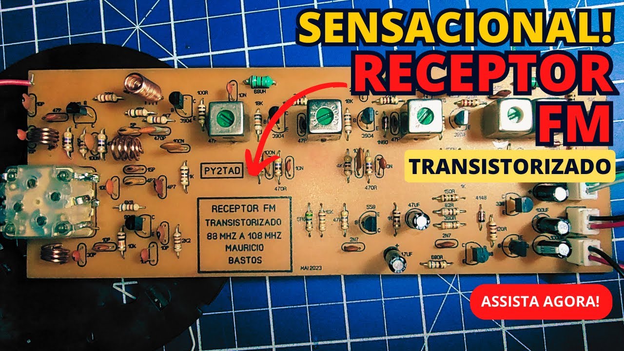 Receptor de FM transistorizado