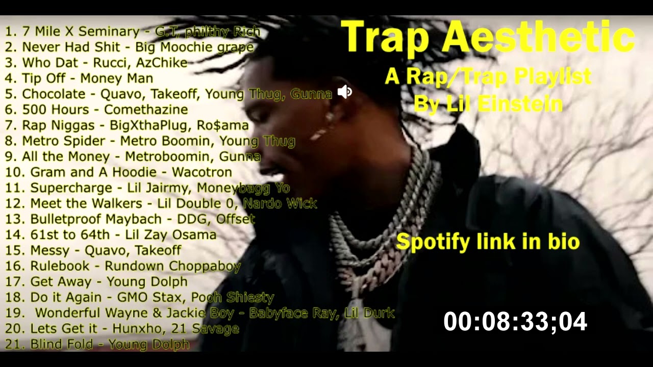Rap playlist - Trap Aesthetic