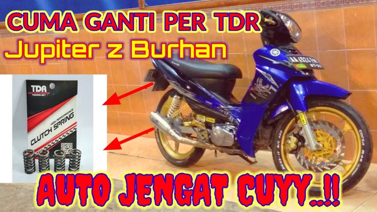 🔴Pasang Per Kopling TDR || Jupiter z Burhan