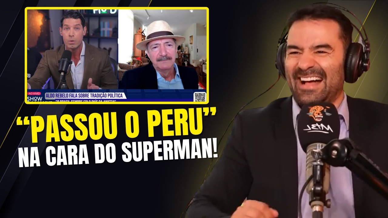 Superman vs. Aldo Rebelo: Arthur do Val reage ao Debate