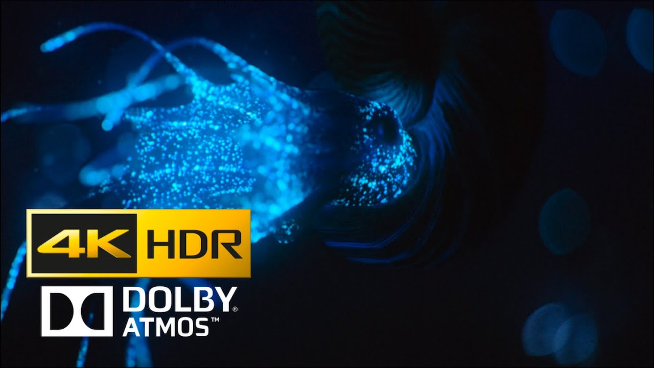 Prehistoric Planet - Bioluminescent Ammonites - [4k, Ultra HD, HDR]