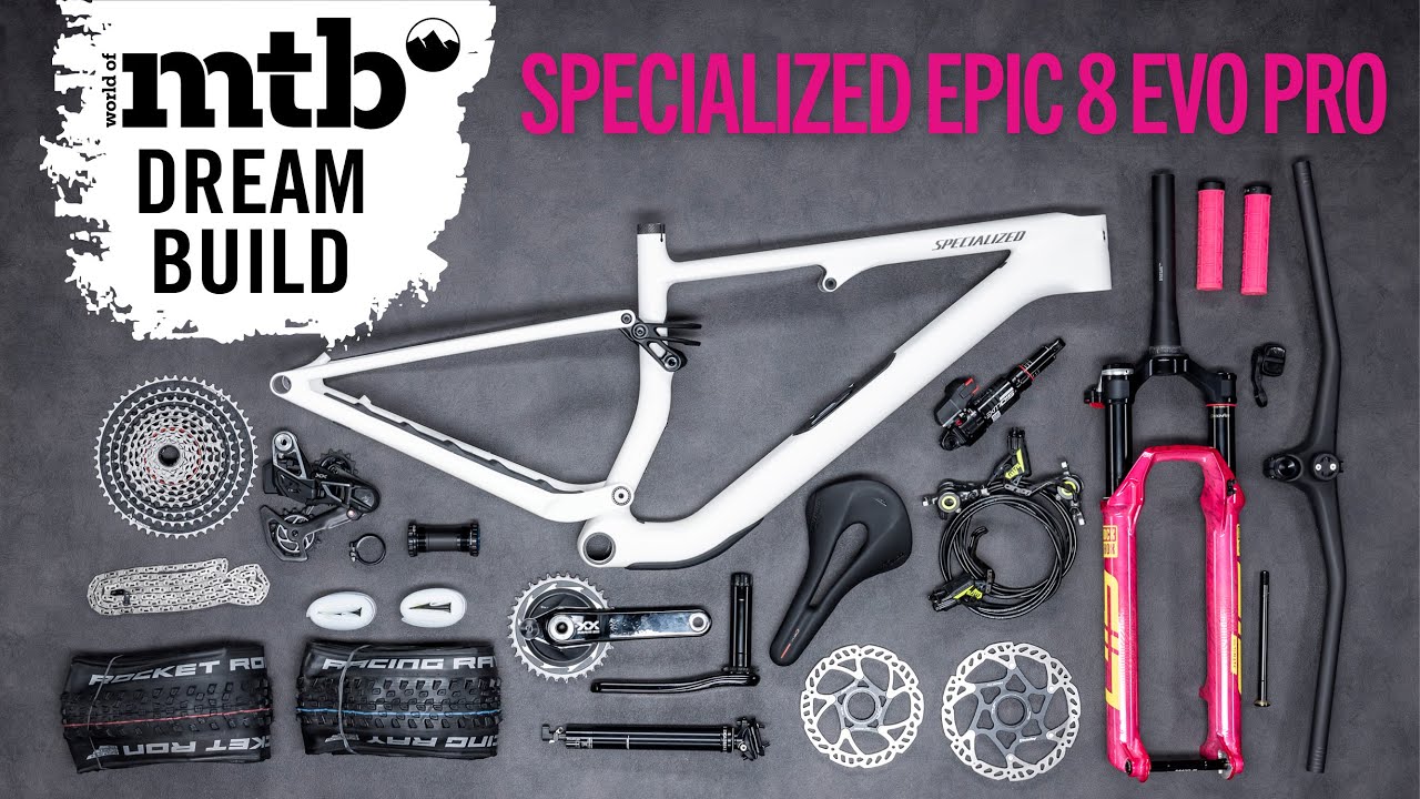 Specialized Epic 8 Evo I Dream Build I Rock Shox Flight Attendant I Roval Control SL I Bikeyoke