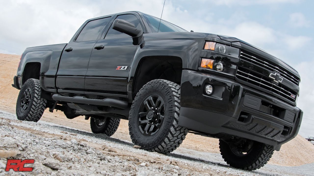 Installing 2011-2017 GM HD 3.5-inch Bolt-On Suspension Lift Kit