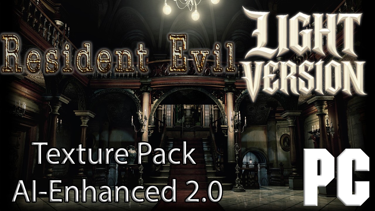 Resident Evil [4K Texture Pack AI-Enhanced] 2.0 Beta (Realistic style)