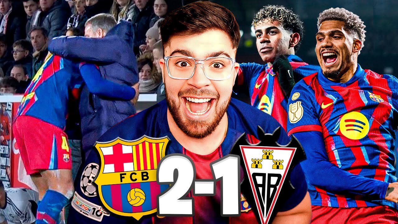 ¡BARCELONA A SEMIFINALES! VICTORIA 2-1 FRENTE ALBACETE CON GOLAZO DE LAMINE Y EL REGRESO DE ARAUJO