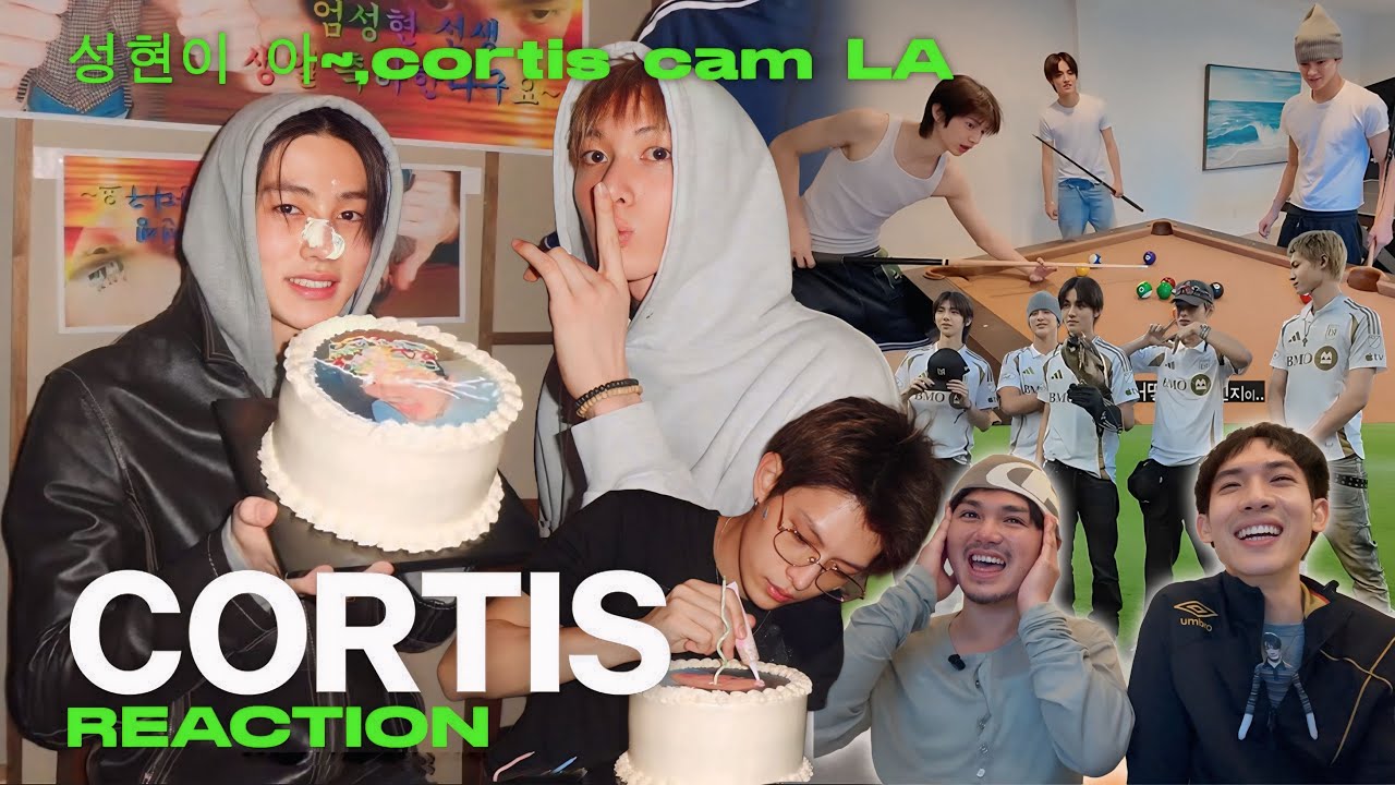Reaction Thai | CORTIS 코르티스  : 성현이 아~ + cortis cam LA  มาแล้วๆ ดูน้องเพลินมาก | Kibiboys