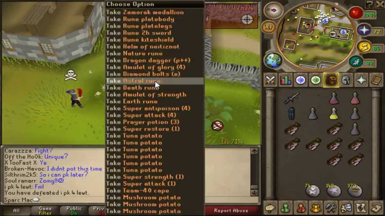 Runescape Sparc Mac's Update on Climbing Boots + Bank + Pk Shorts