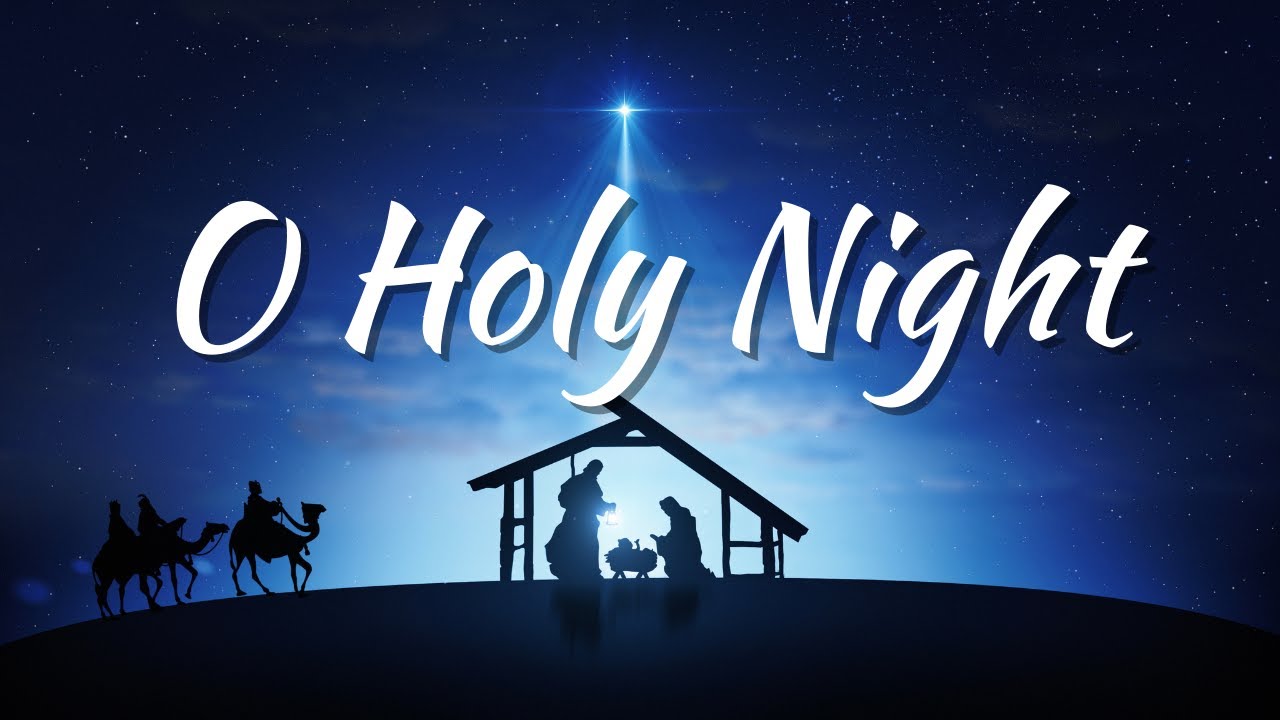 O Holy Night | Christmas hymn accompaniment with lyrics