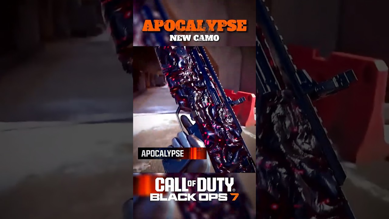 BO7 : How to Get Apocalypse Mastery Camo