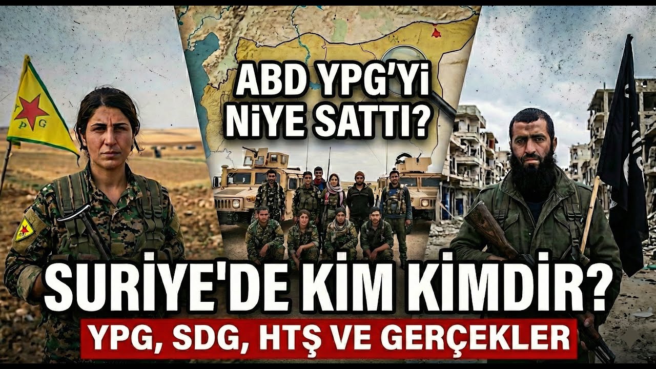 Suriye'de Kim Kimdir? YPG, SDG, HTŞ ve Gerçekler (Bölüm 1)