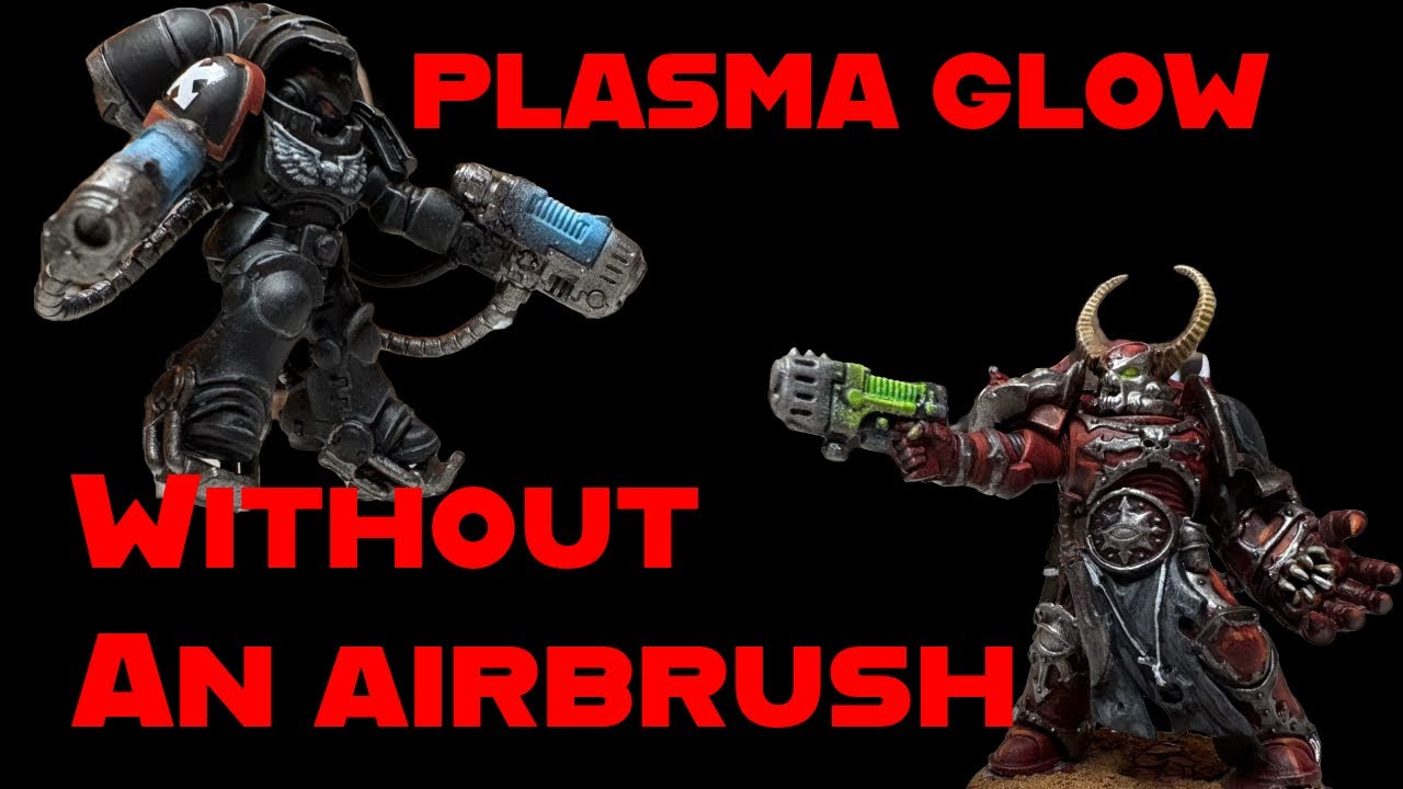 Easy plasma glow and OSL without an airbrush!