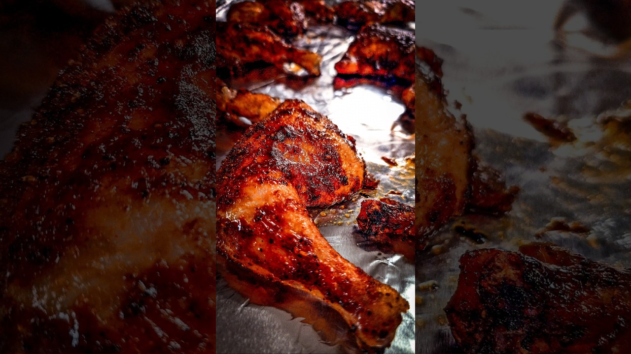 No-Fail Method to Smoking Perfect Chicken Leg Quarters Every Time! #bbq #bbqchicken #chicken