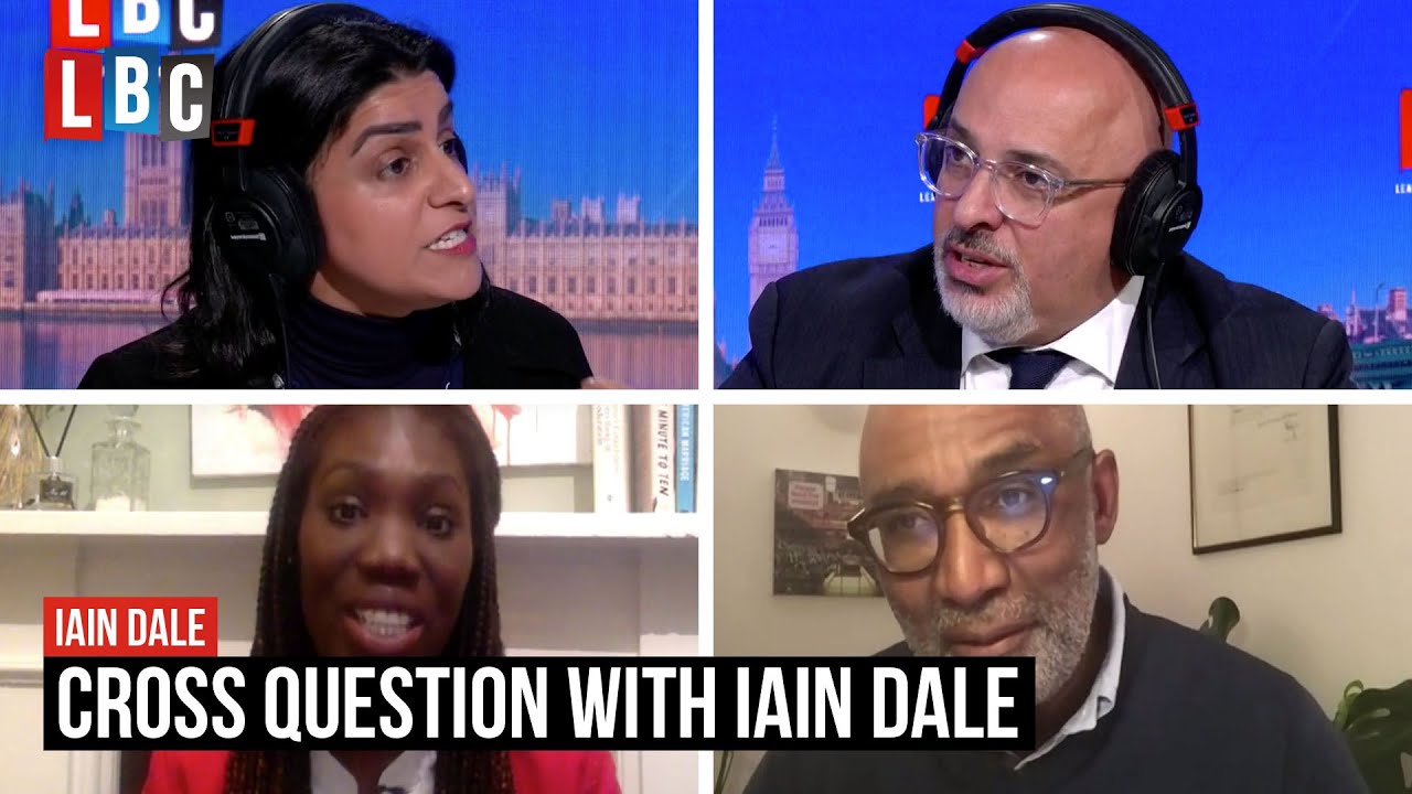 Cross Question with Iain Dale: Nadhim Zahawi, Shabana Mahmood, Anita Boateng and Trevor Phillips
