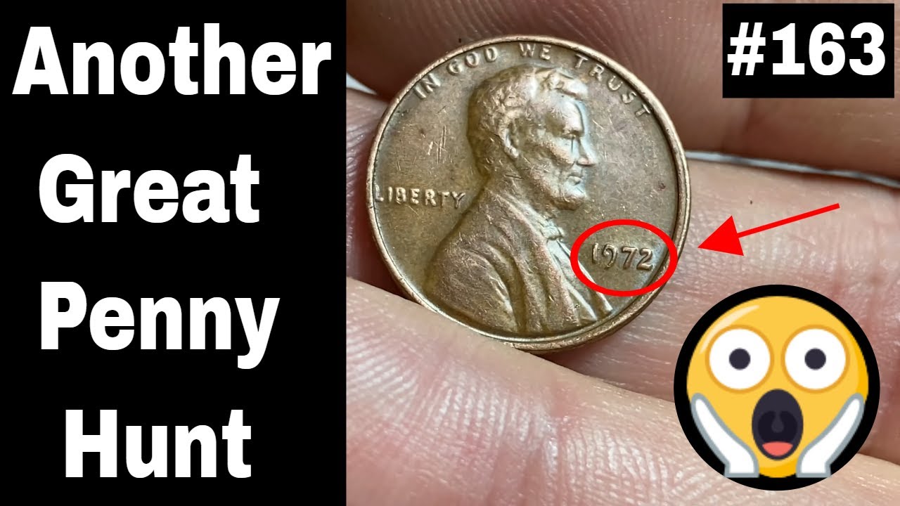 Great Hunt - Rare Pennies Found - Penny Hunt and Fill #163