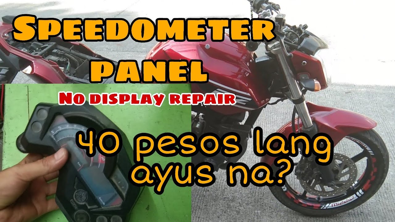 Speedometer panel FZ 150 yamaha repair | no display done sa 40 pesos lang🤔