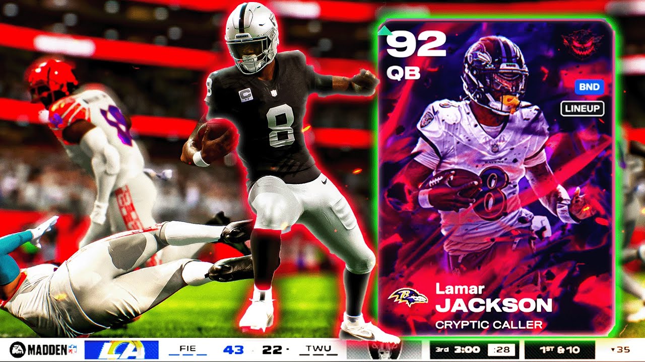 Разрыв с Ламаром Джексоном на Madden