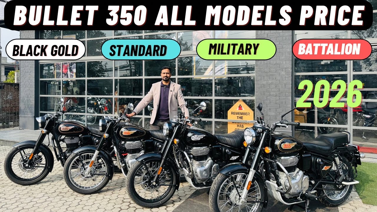 2026 Bullet 350 All Models Latest Price list & Comparison | Offers 