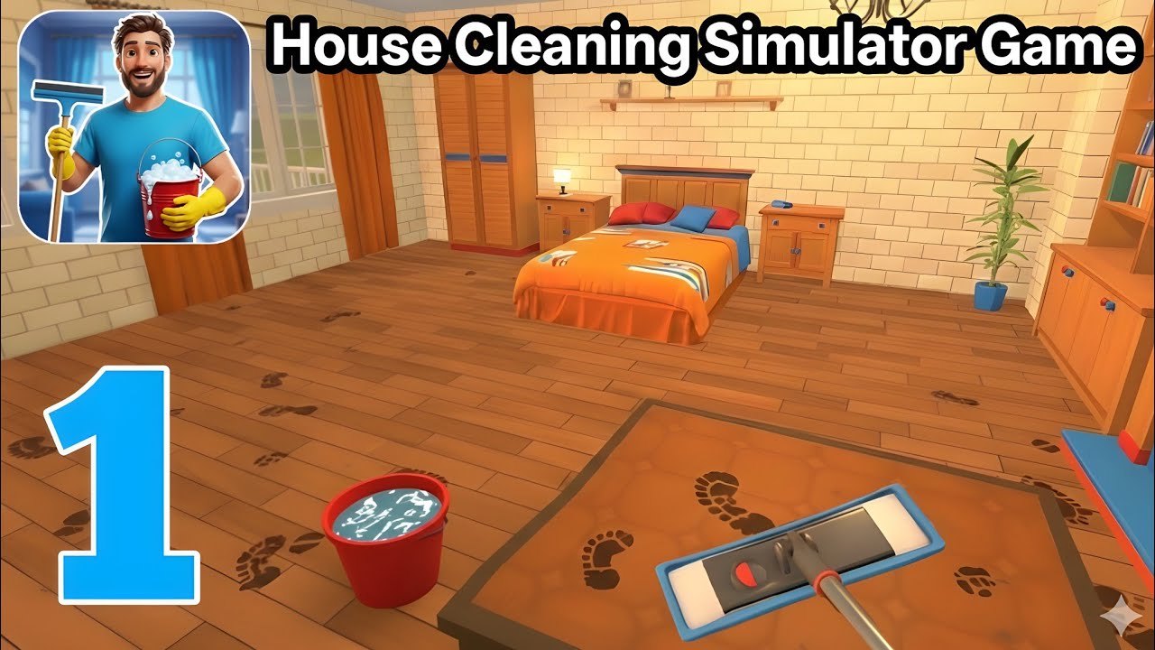 House Cleaning Simulator Game - Gameplay Walkthrough Part 1 (iOS, Android)