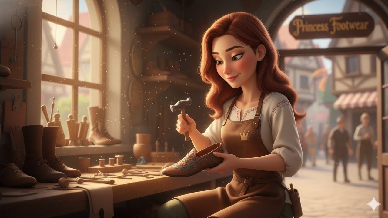 A Shoemaker Journey To Princess| Easy English Story For Teenagers|