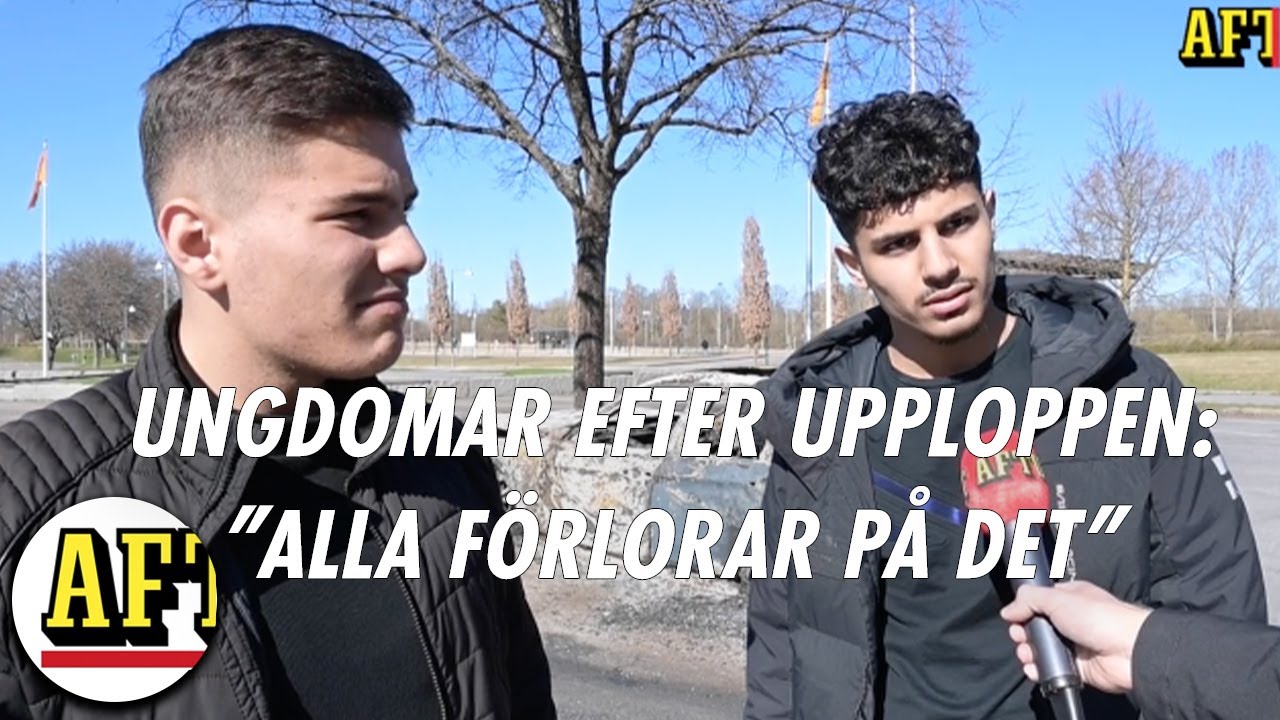 Ungdomarna efter upploppen: "Alla förlorar på det"