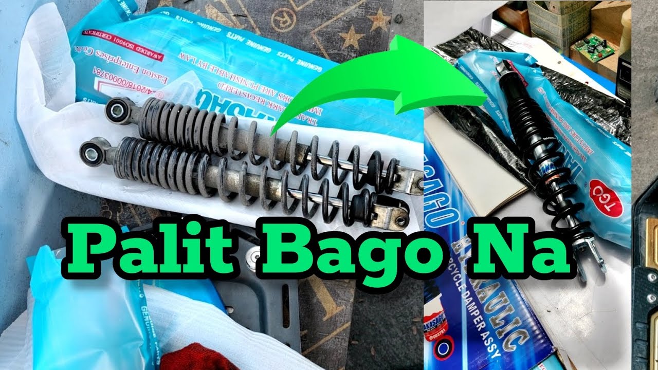 Bagong Rear shock assembly takasago brand para sa airblade#mapatechvlogph