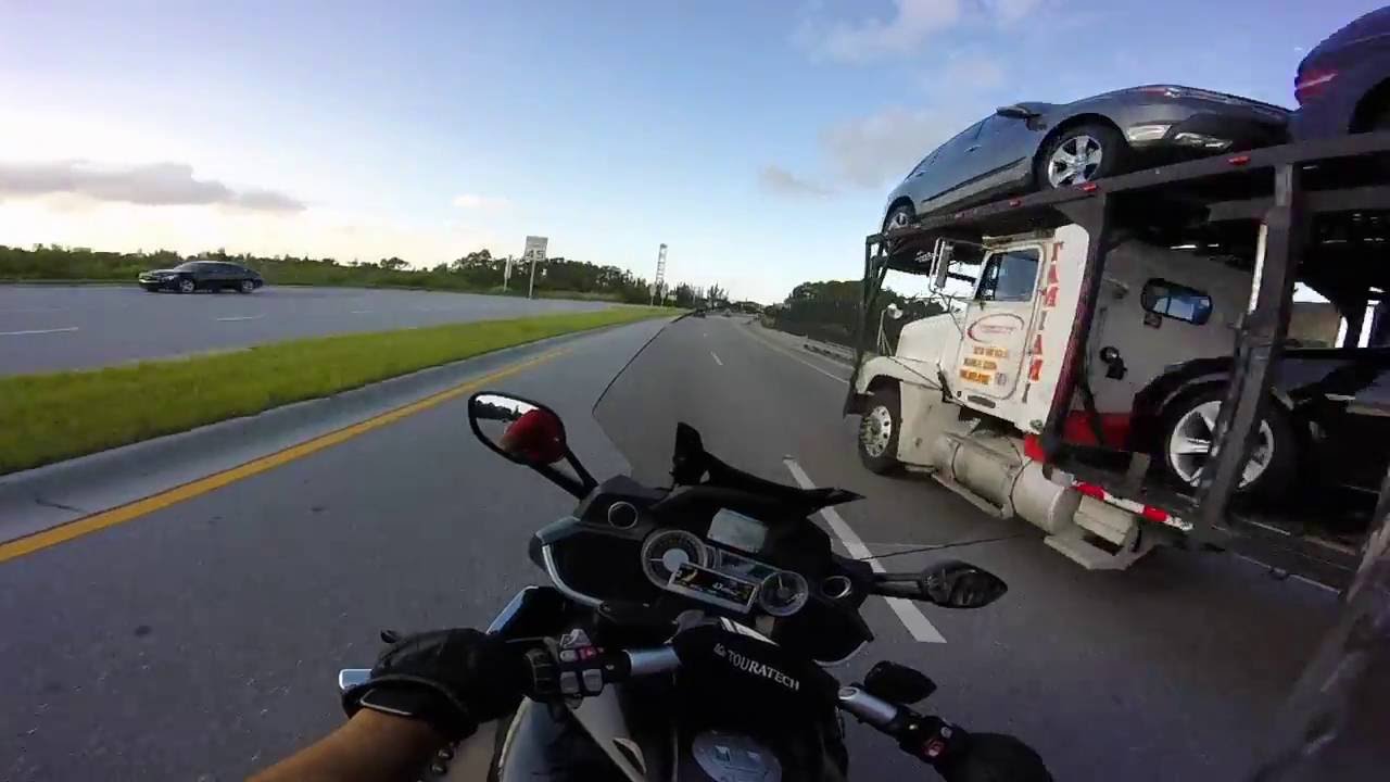 BMW K1600GTL - POV riding to Martin Highway
