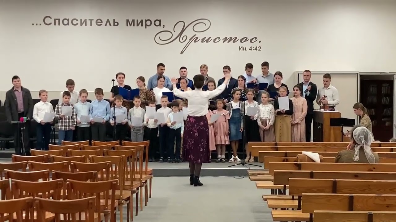 День угас нежно светит луна_Детский и молодёжный хор