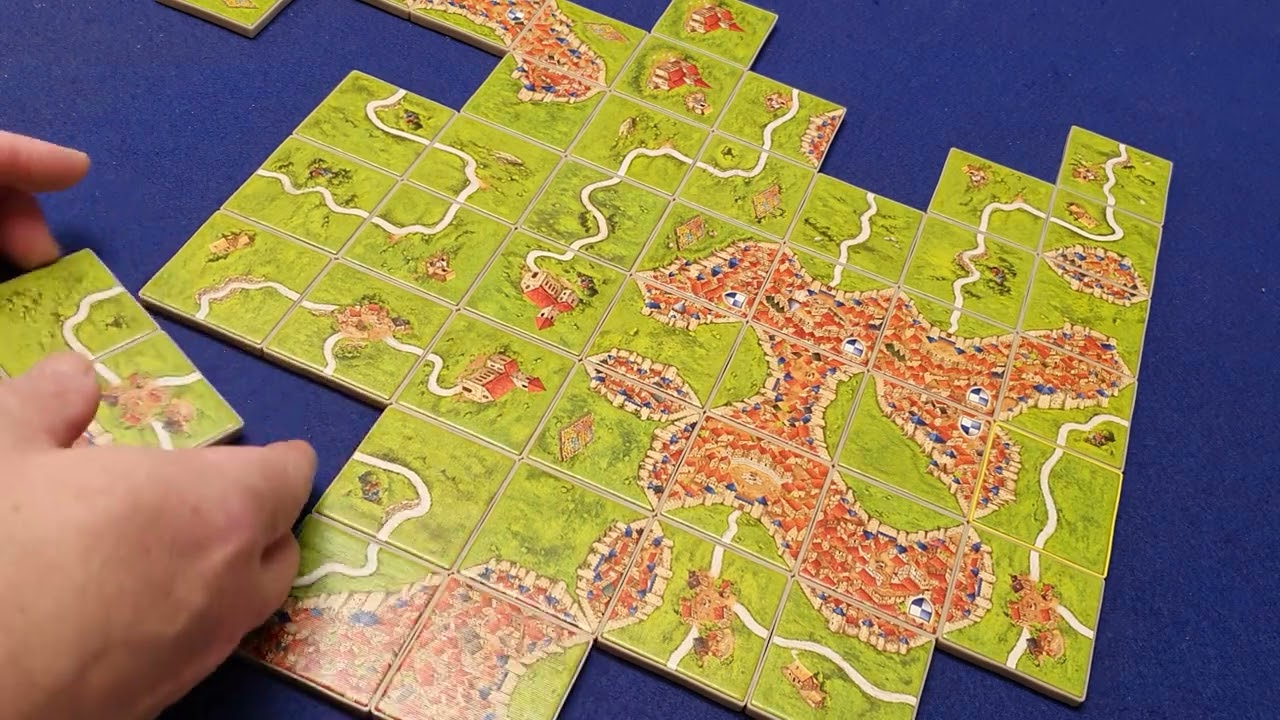 Magnetic Carcassonne Tile Holders - extraction & shuffling