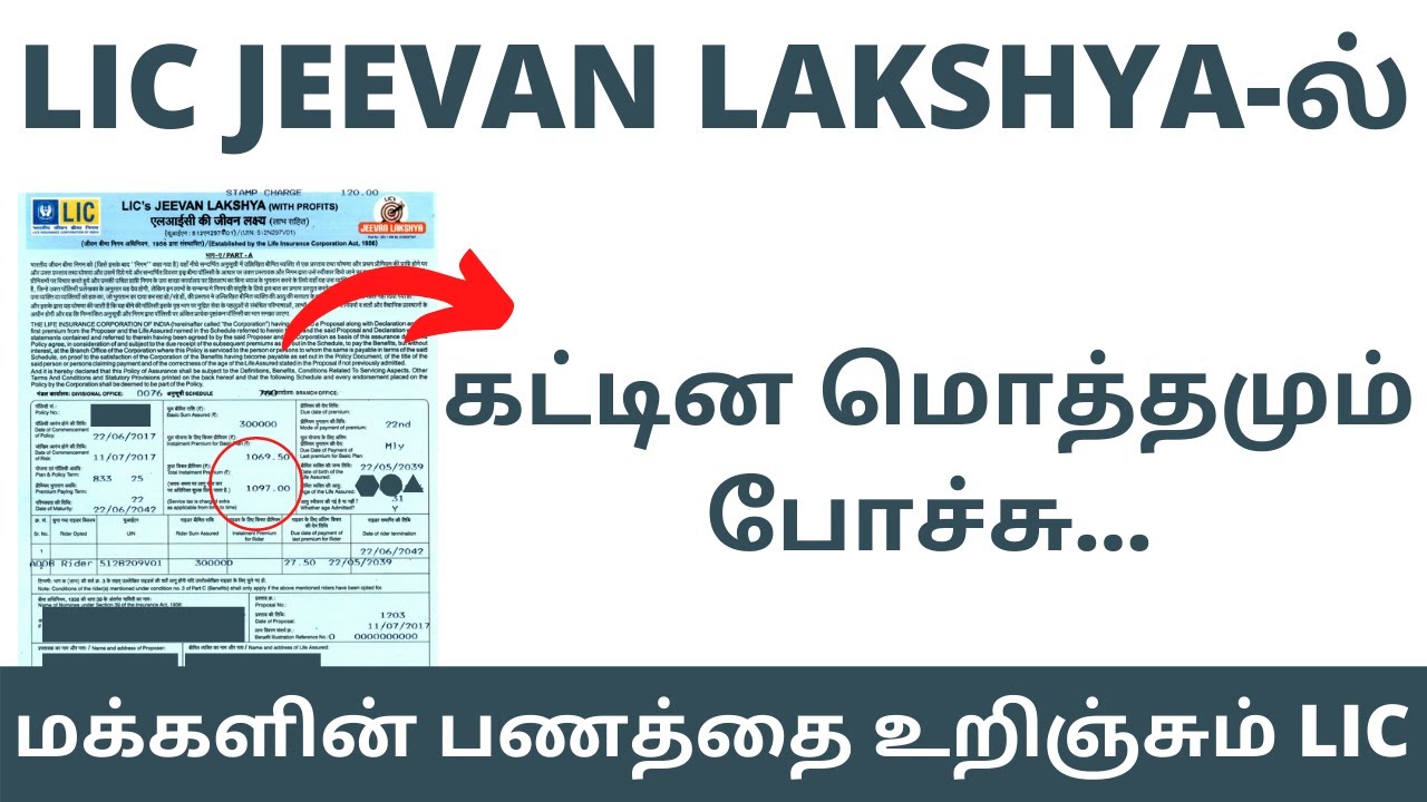 LIC Jeevan Lakshya 833 Review