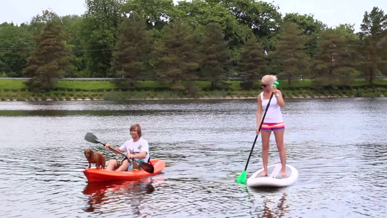 Tahe Marine Aqua Leo kayak & Trapper paddle board