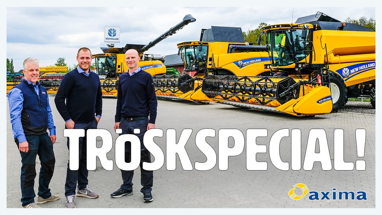 TRÖSKSPECIAL! | New Holland TC5.90, CX8.90 och CR10.90
