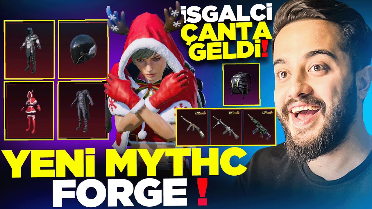 İŞGALCİ ÇANTASI GERİ DÖNDÜ! YENİ MYTHİC FORGE HERŞEYİ ALDIK! PUBG Mobile