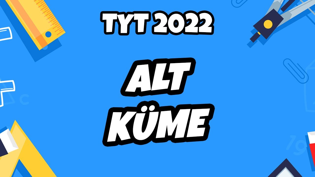TYT Matematik - Alt Küme | TYT Matematik 2022 #hedefekoş