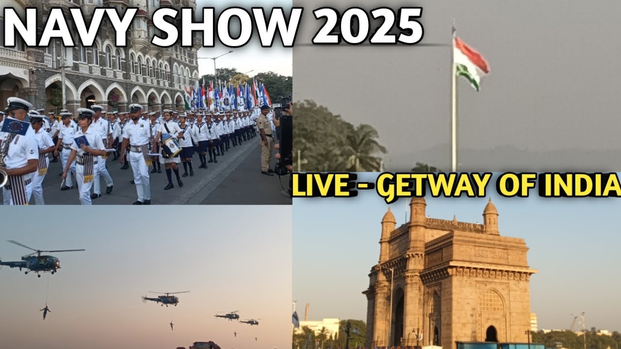 Navy Show 2025 Mumbai | Helicopter Stunts, Parade & Full Celebration 🇮🇳|Abdullahzone28