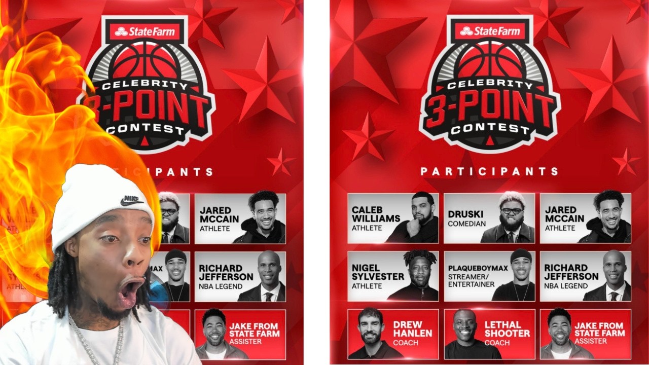 FlightReacts To Celebrity NBA 3 Point Contest!