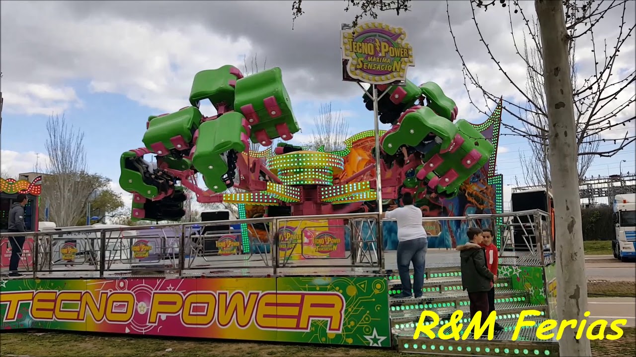 Tecno Power-Feria de abril de Leganés (Madrid) 2018-R&M Ferias.