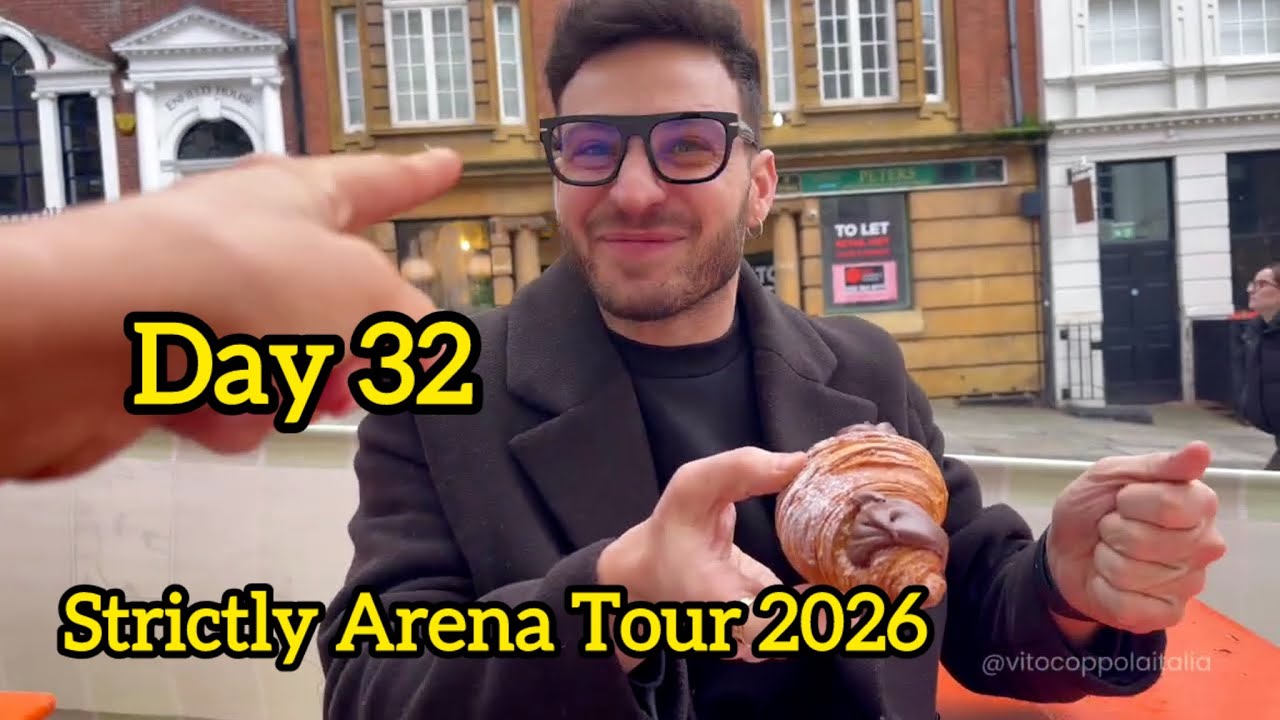 Видеоблог о туре Strictly Arena Tour 2026 - день 32 / Вито Коппола
