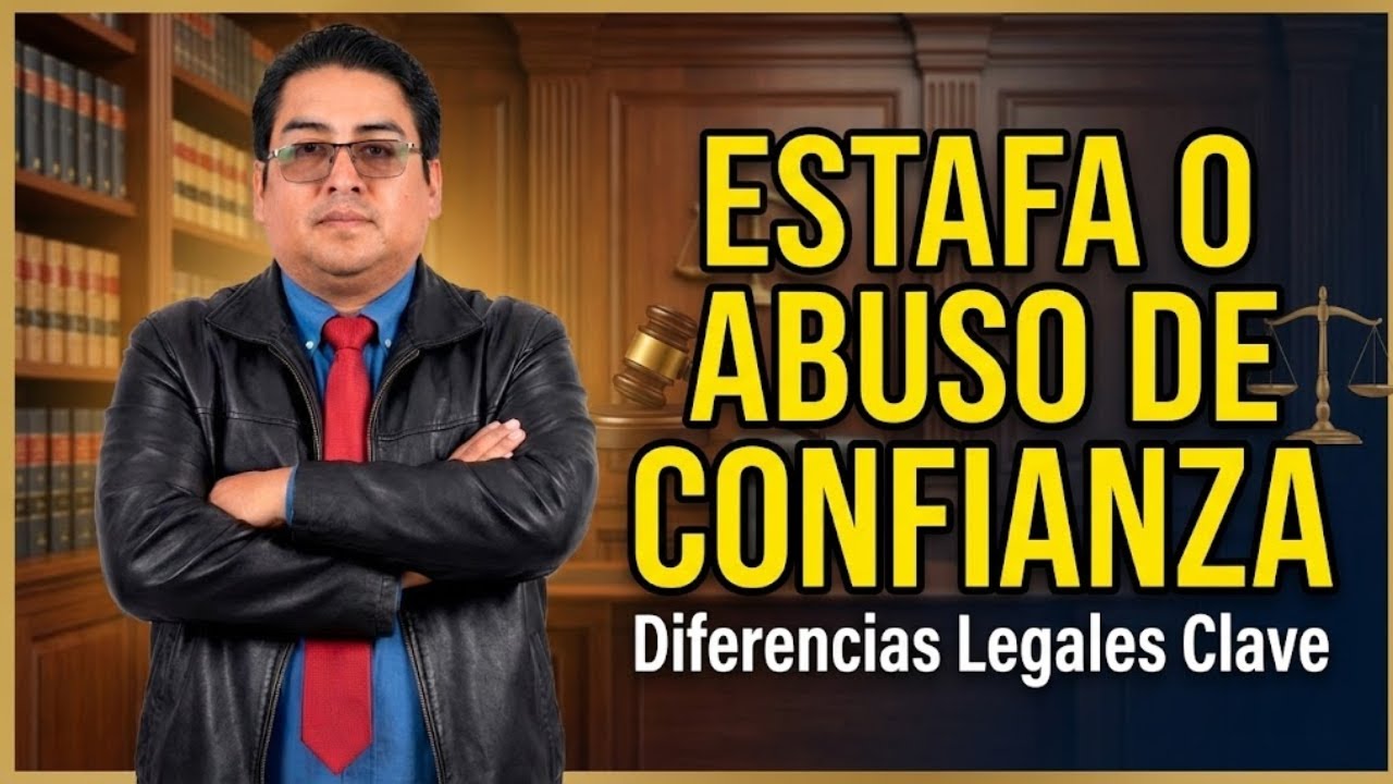 ¿Estafa o Abuso de Confianza? No cometas este error legal ⚖️