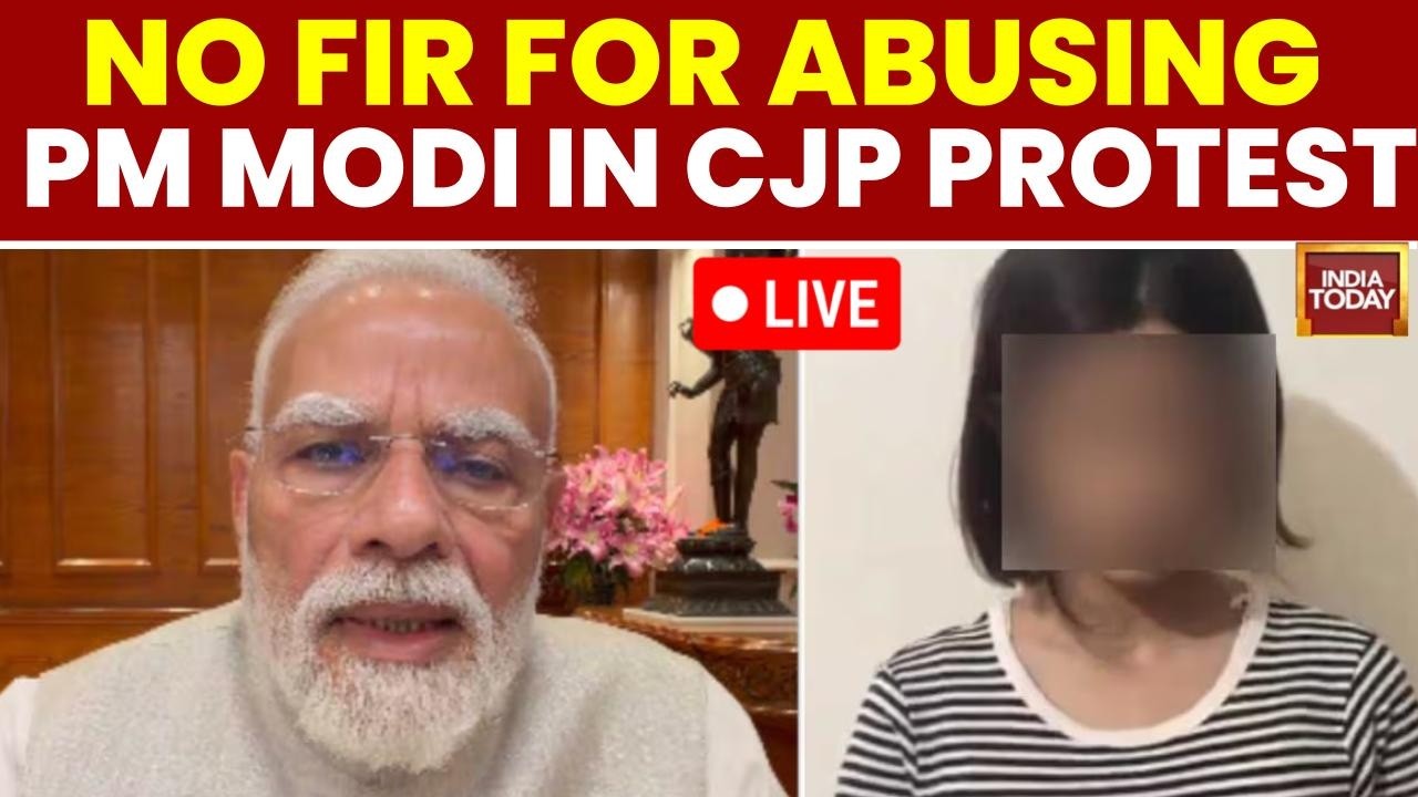 LIVE: Ruchika Singh Apologises To PM Modi | No FIR Aganist Abusive Girl | Jantar Mantar Row | CJP
