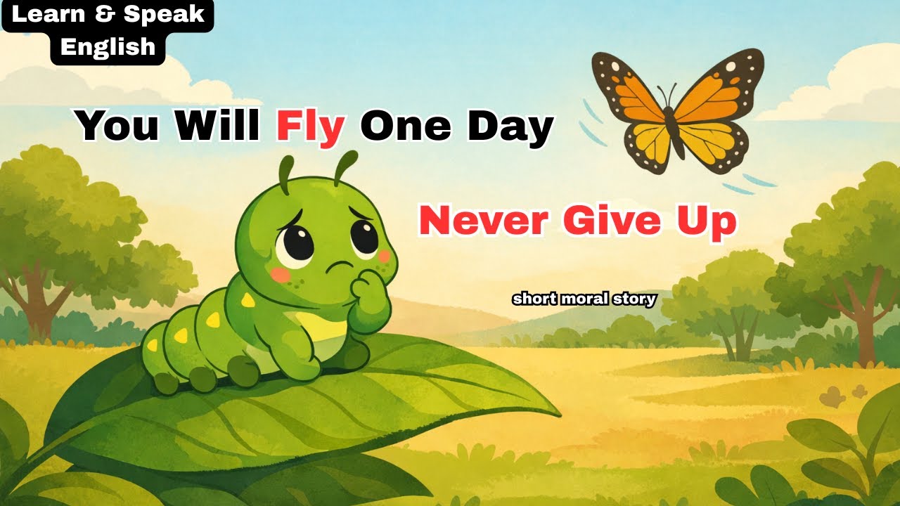 You Will Fly One Day – A Powerful Motivational Story | Learn English Through Story | Moonrift Tales