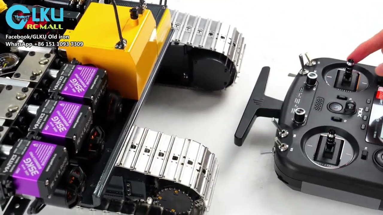SFROG MOEDDL1/14  E400 Excavator Internal Hydraulic System (Part 2 - 2/3).#rc #rcexcavator