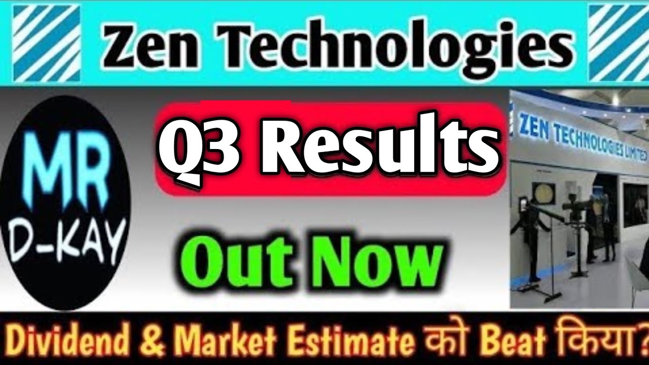 Zen technologies Q3 results 2026 | Zen technologies share latest news | zen tech share latest news