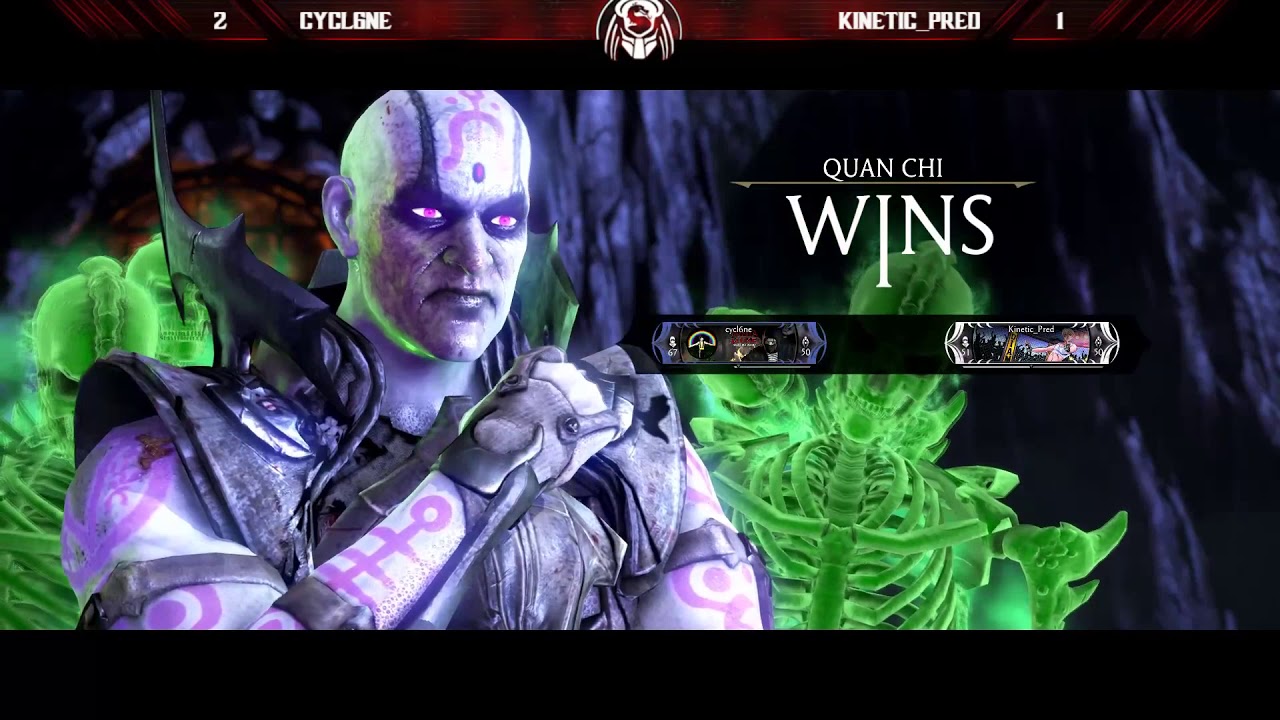 CYCL6NE vs. KINETIC_PRED | MORTAL KOMBAT XL