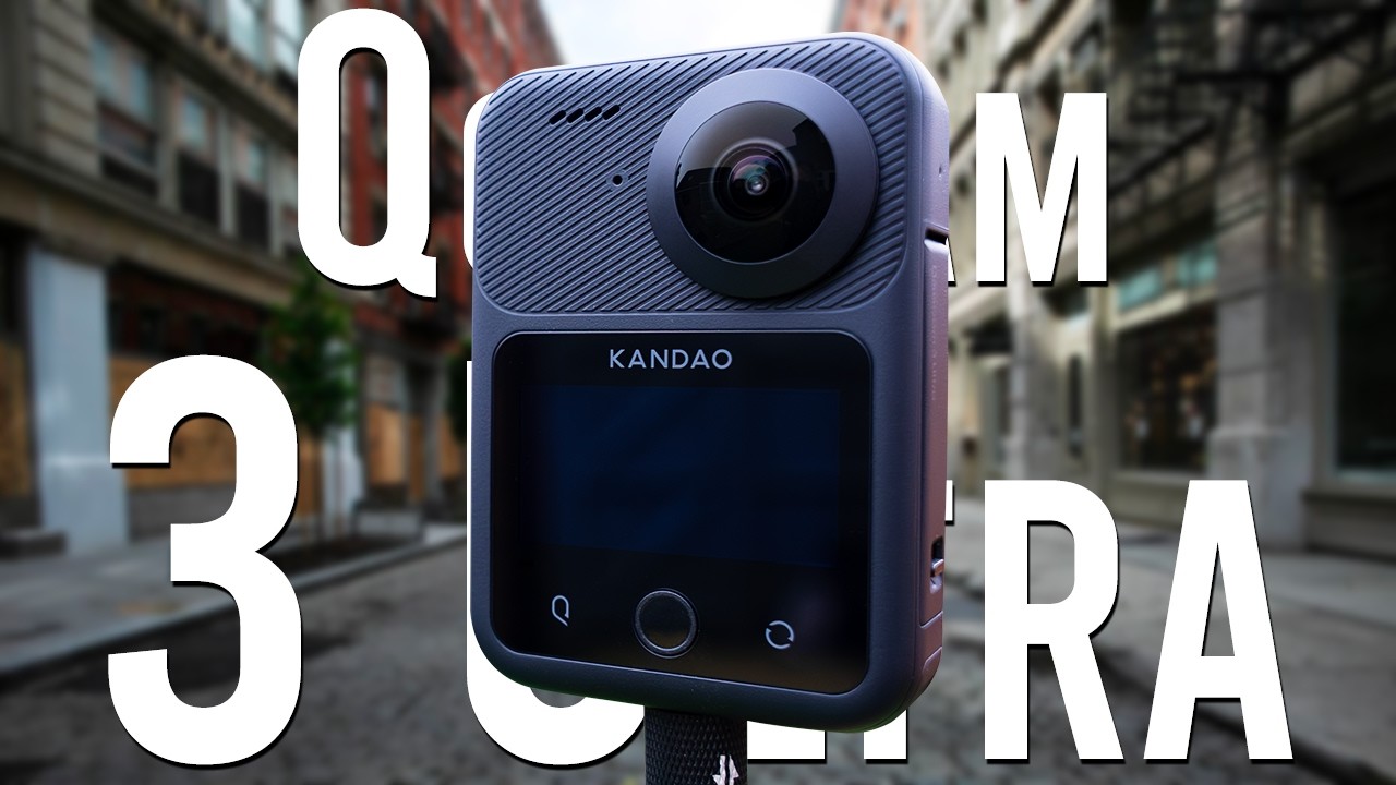 QooCam 3 Ultra — потрясающая 8K HDR 360-градусная камера!