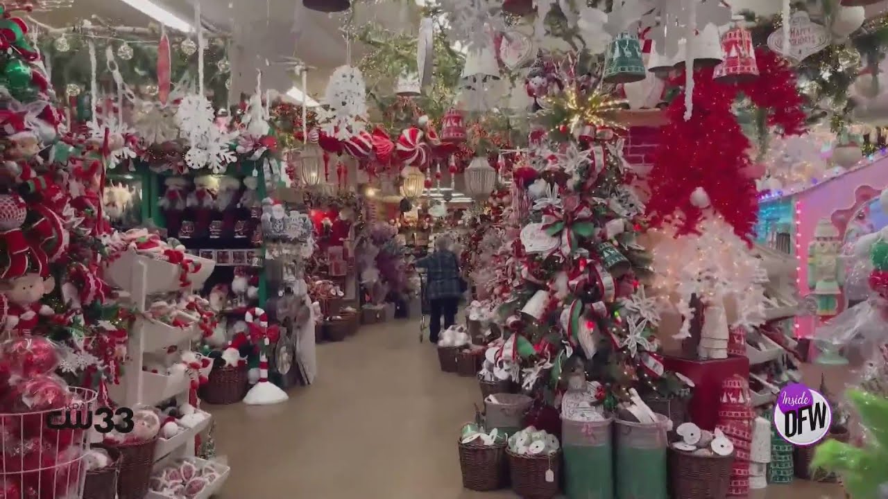 This Arlington store is the largest Christmas decor store in Texas