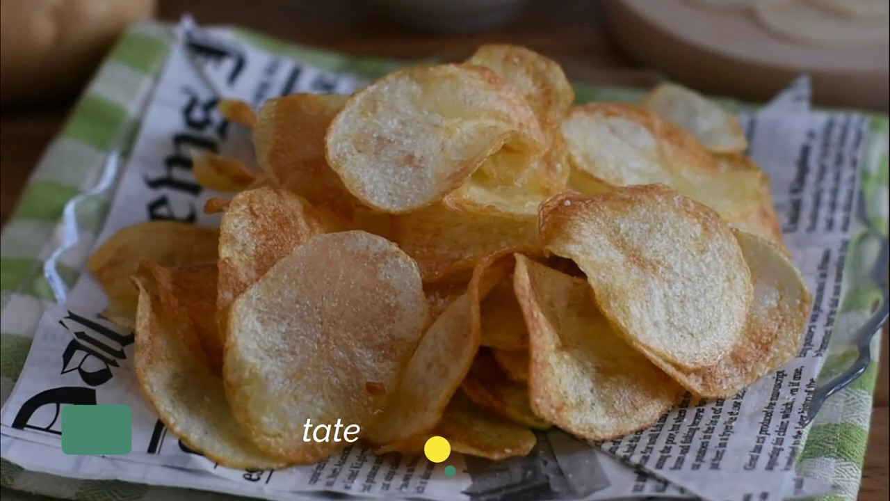 Chips di patate fritte: sottili e croccanti come quelle in busta!