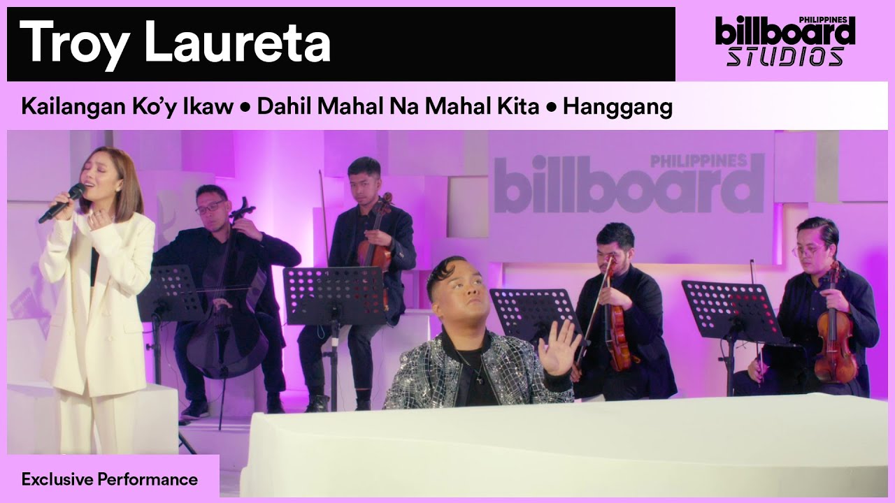 Troy Laureta with The Manila String Machine, John Mark Saga, & Jona | Billboard Philippines Studios