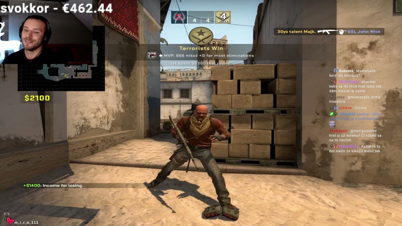 TICH&Eacute; CSGO #415 - MIRAGE [23.12.2022]